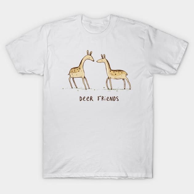 Dear Friends T-Shirt by Sophie Corrigan